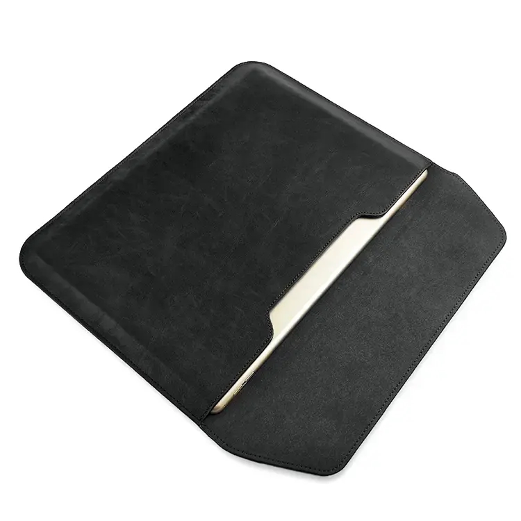 Leather Business Envelope Laptop Sleeve Case