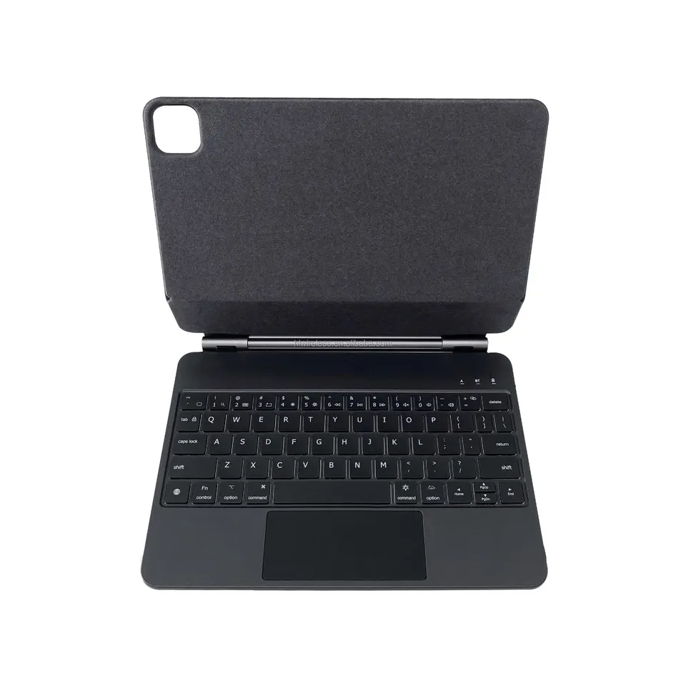 Tainuo 2023 New Custom Oem Shockproof Pencil Holder PU Leather Smart Wireless Keyboard Case For Ipad 10.2