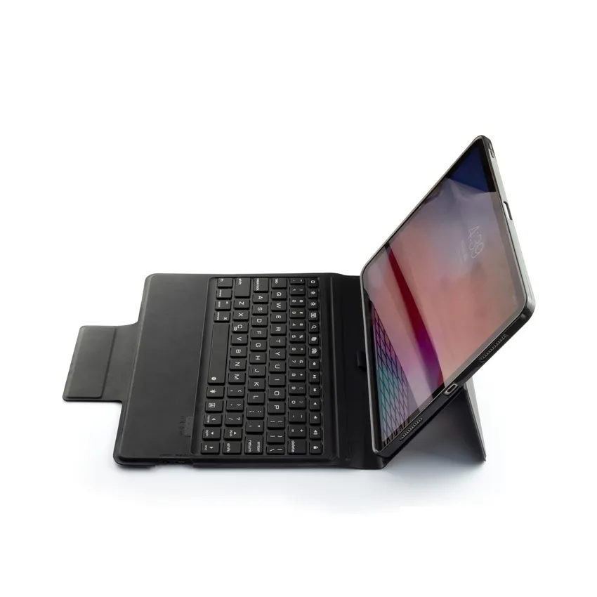 Custom Tablet Wireless Pu Leather Smart Keyboard Case 360 Degree Rotating Magic Magnetic Touch Keyboard Case For Ipad Pro