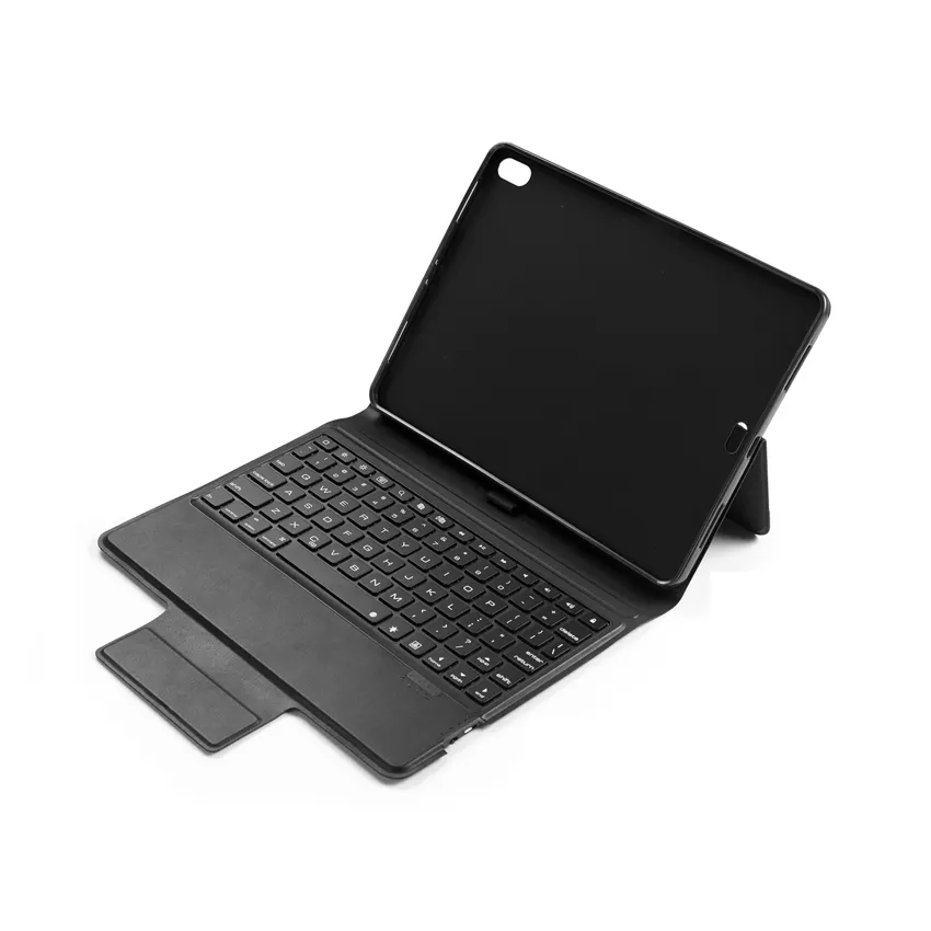 Custom Tablet Wireless Pu Leather Smart Keyboard Case 360 Degree Rotating Magic Magnetic Touch Keyboard Case For Ipad Pro