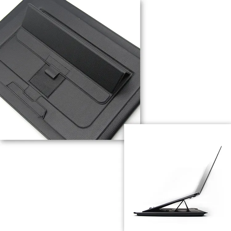 Guangdong Manufacturer Wholesale Custom 15.6 inch Leather Laptop Computer Bags Covers for Men