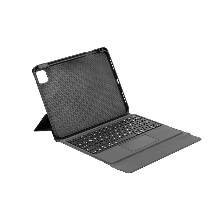 Black 360 Degree Rotatable Smart Tablet Keyboard Wireless Keyboard Case for iPad Pro 12.9 inch