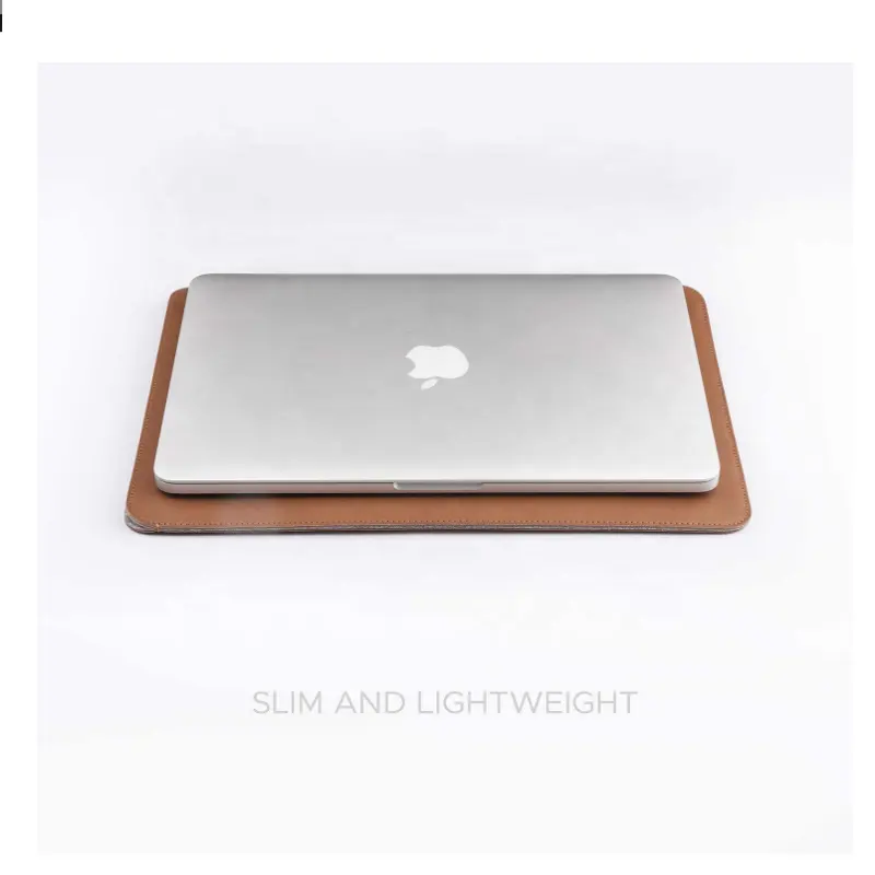 Tainuo Laptop sleeve 12 13 15 inch PU Leather Laptop Sleeve With Stand For Macbook Air Pro M1 M2 14 inch Laptop