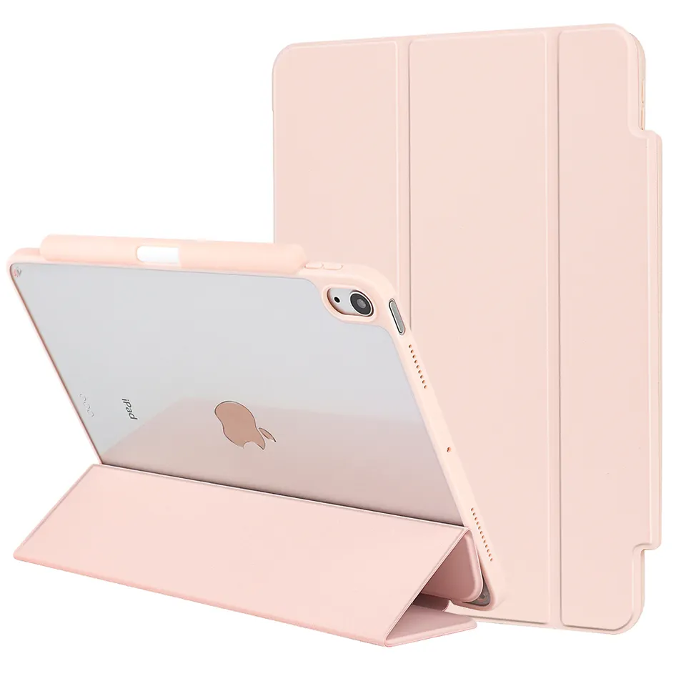 Tainuo For iPad 9.7/10.2/10.5 Inch Case Pu Leather Trifold Ultra Slim Lightweight Stand Case Smart Cover For iPad