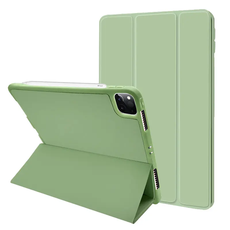 Tainuo 2023 New Arrival Smart Folio Cover PU Leather Case Tablet Protective Shell Flip Type Cover For iPad Pro 12.9