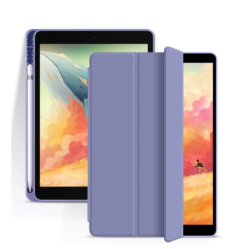 Tainuo 2023 Smart Shockproof Kids Folio PU Leather Cover Pro 10.2 10.5 inch Tablet Ipad Cases for iPad 7 Generation Tablet Case