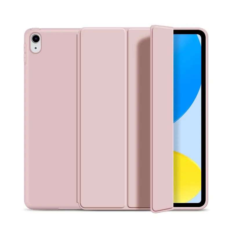 Tainuo Wholesale Hard Clear Slim Back Cover Tab Smart Folio Trifold Aesthetic shockproof Case for Apple iPad Pro 11 Inch