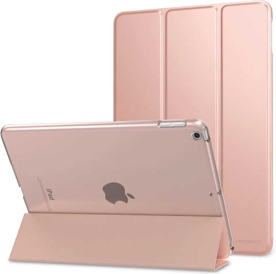 Tainuo Factory High Quality Luxury Anti-Shock Clear PC Dustproof PU Leather Case With Charging Pencil Holder For iPad Pro 12.9