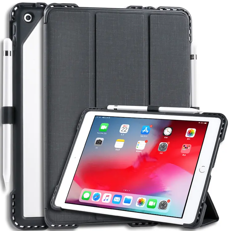 PU Leather Shockproof Case Smart Cover for Apple Ipad case For ipad air 5