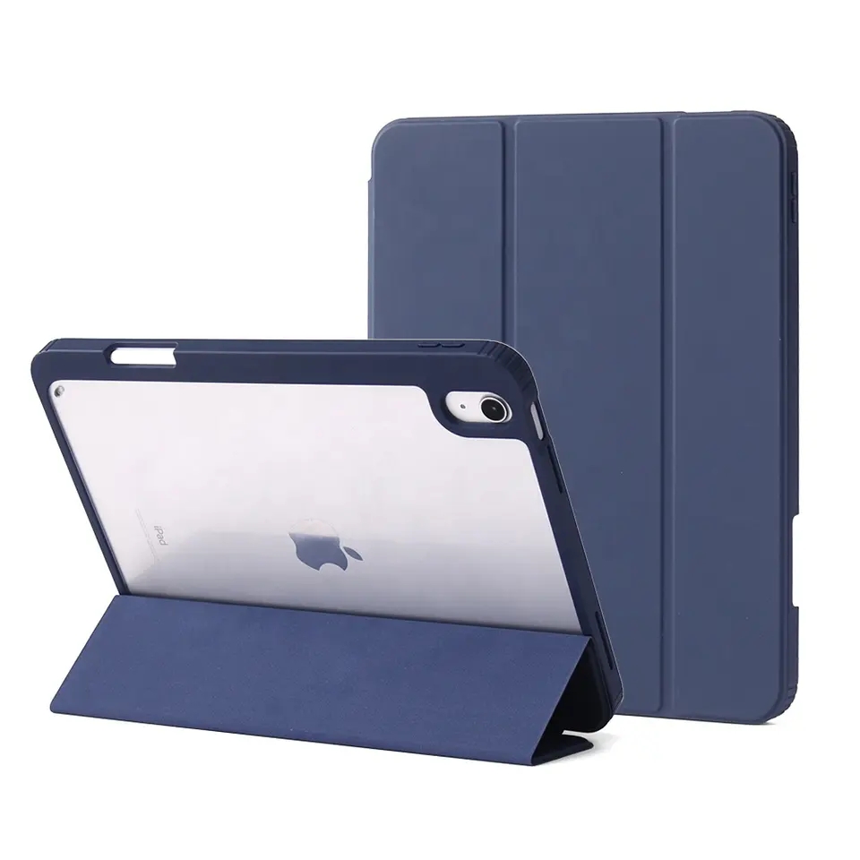 Tainuo Pu Leather Trifold Ultra Slim Lightweight Stand 10.9 Inch Tablet Covers Case Smart Cover For Ipad Air 4/5/Pro 11 2018/2020/2021