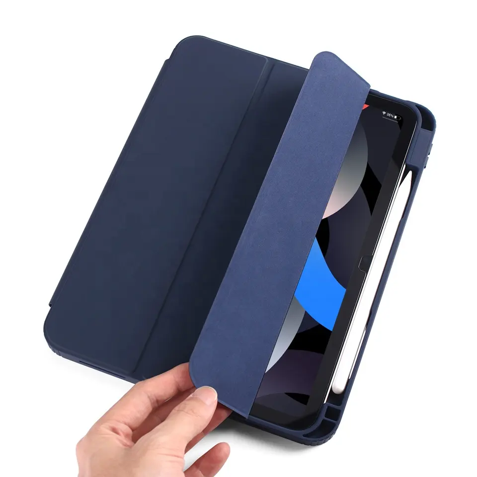 Tainuo High Quality Customized Design Printing Leather Tablet Cover for iPad Pro 11 12.9 Mini 6 Case with Pen Slot for Apple iPad case