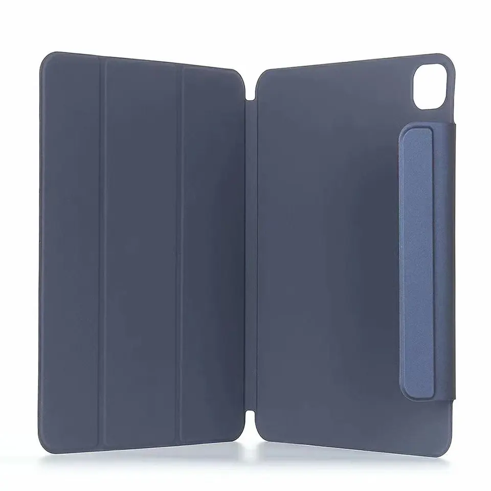 Leather Tablet Case Slim Light Weight Trifold Stand Smart Shell with Auto Wake/Sleep Magnet Back Cover for iPad Air 4 10.9 inch